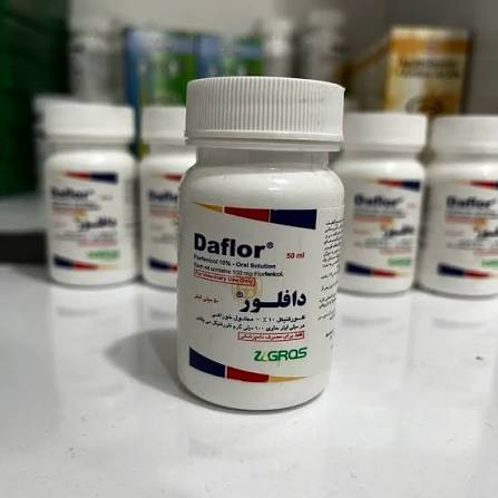 دافلور ( فلورفنیکل ۱۰% ) محلول خوراکی 50 میل لیتر